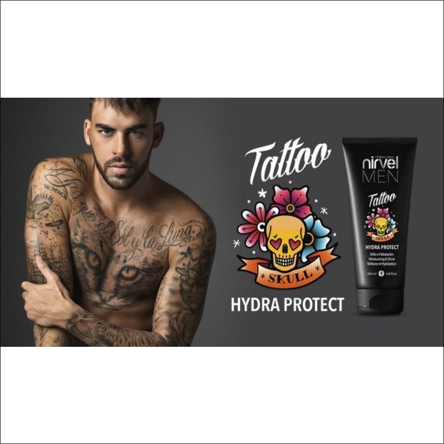Nirvel Men Crema Para Los Tatuajes Brillo e Hidratación 200 ml - JAZZ PELU
